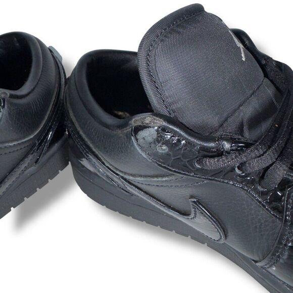 Air Jordan 1 Low SE 'Black Croc' Basketball Sneakers HJ7743-010 Women's 11 - Picture 13 of 13